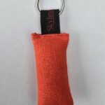 Porte-clé Petit Boudin en Jute- Esprit Canin au Bout des Doigts